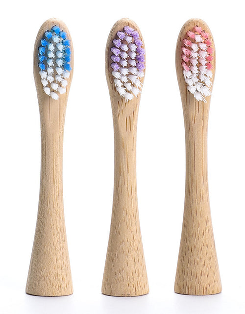 Load image into Gallery viewer, Electric Bamboo Toothbrush Head Daily Necessities Bamboo Toothbrush Replacement Head Electric Toothbrush Head
