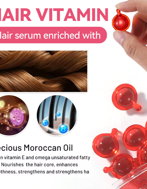 Load image into Gallery viewer, Hair Treatment Serum - No Rinse With Argan Macadamia Avocado Oils - Vitamins A C E Pro B5 - Conditioner For Women &amp; Men
