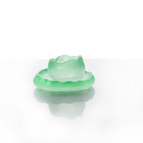 Glass Tea Cup Zen Personal Tea Set High-end Crystal Tea Cup
