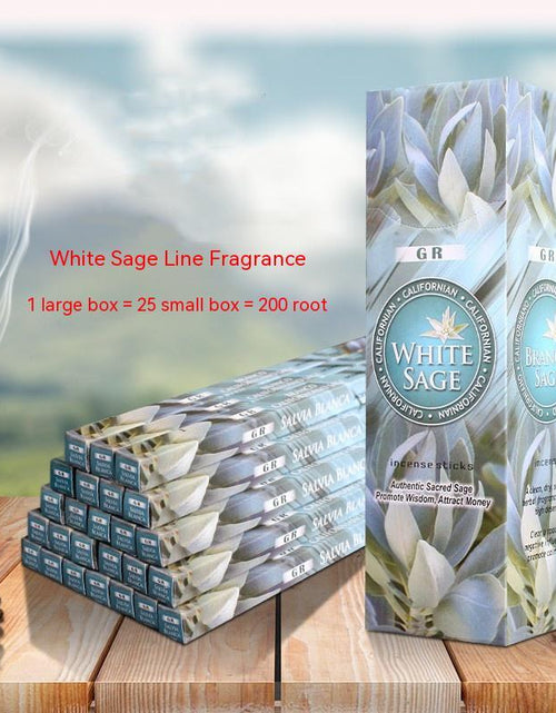 Load image into Gallery viewer, White Salvia Officinalis White Sage Aromatherapy Incense Joss-stick
