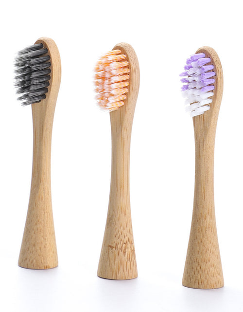 Load image into Gallery viewer, Electric Bamboo Toothbrush Head Daily Necessities Bamboo Toothbrush Replacement Head Electric Toothbrush Head
