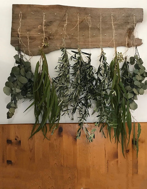 Load image into Gallery viewer, Bath Home Decor Natural Dried Flowers Lavender Immortal Eucalyptus Leaves

