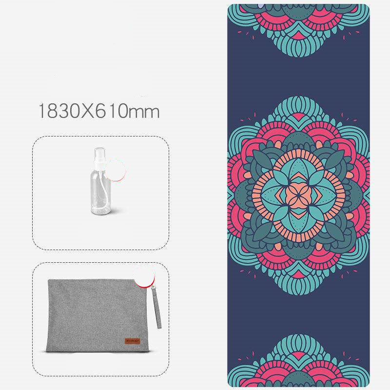 Anti-slip folding yoga mat for yoga beginners