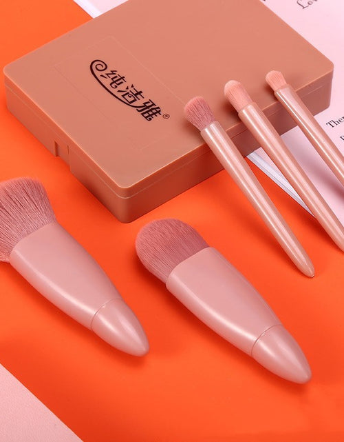 Load image into Gallery viewer, 5Pcs Makeup Brushes Tool Set Cosmetic Powder Eye Shadow Foundation Blush Blending Make Up Brush
