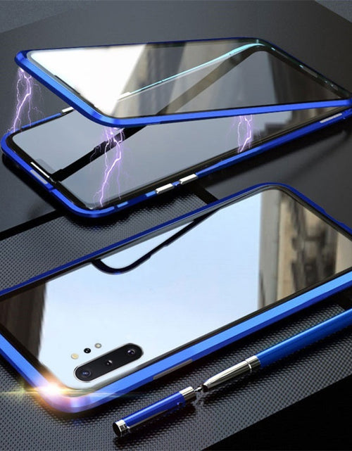 Load image into Gallery viewer, Samsung Note10Pro Mobile Phone Case Double-Sided Magneto Galaxy Note10 Metal All-Inclusive Anti-Fall Protective Cover

