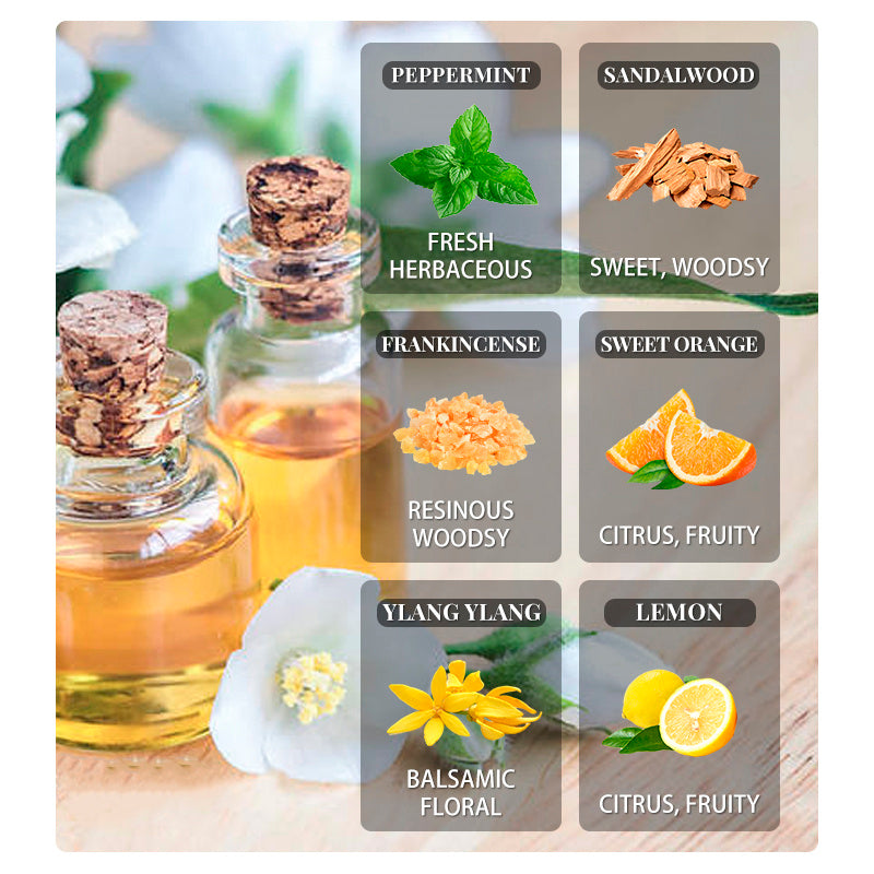 Aromatherapy Essential Oil 10ml Rose Lavender Single Essential Oil