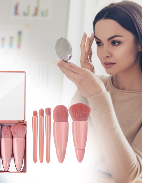 Load image into Gallery viewer, 5Pcs Makeup Brushes Tool Set Cosmetic Powder Eye Shadow Foundation Blush Blending Make Up Brush
