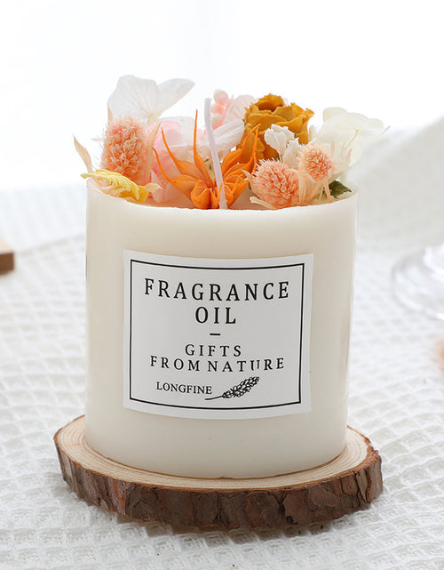 Load image into Gallery viewer, Dried Flowers Decor Romantic Candles
