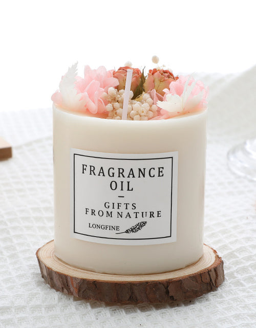 Load image into Gallery viewer, Dried Flowers Decor Romantic Candles
