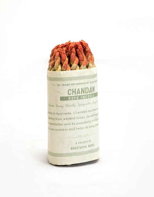 Load image into Gallery viewer, Handmade Rope Scented Sage Plant Spice Meditation
