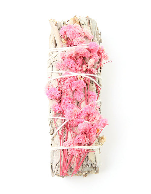 Load image into Gallery viewer, White Sage And Red Rose Petal Colorful Aromatherapy
