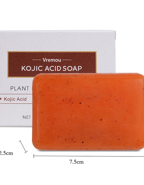 Load image into Gallery viewer, Ginger Kojic Acid Soap Lavender Milk Wood
