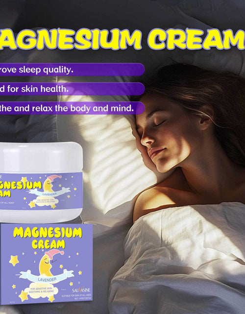 Load image into Gallery viewer, Children&#39;s Magnesium Cream Lavender 100g
