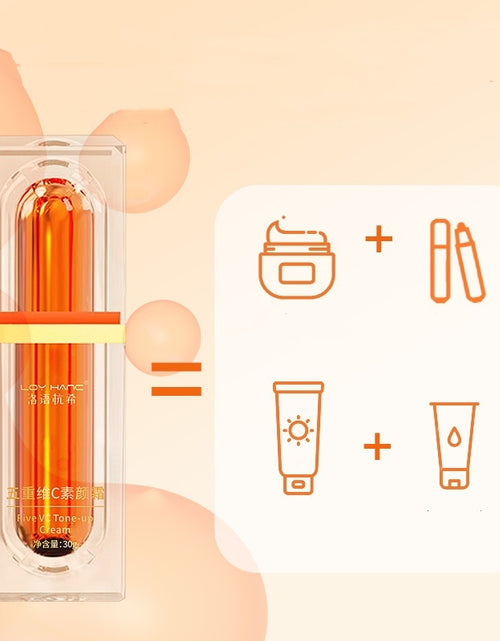 Load image into Gallery viewer, Vitamin C Makeup Cream Moisturizing Facial Cream
