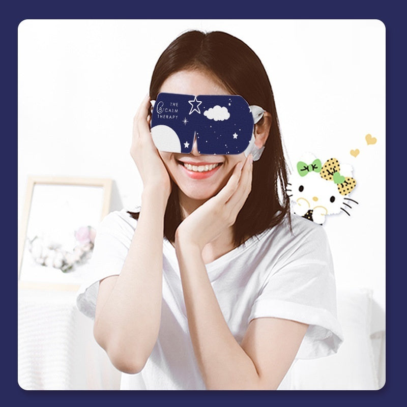 Healthy Lavender Steam Eyeshade Sleep Hot Compress Shading And Ventilation