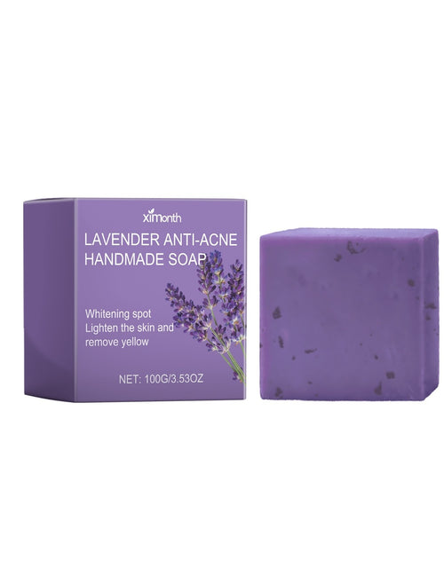Load image into Gallery viewer, Lavender Anti-Acne Handmade Soap
