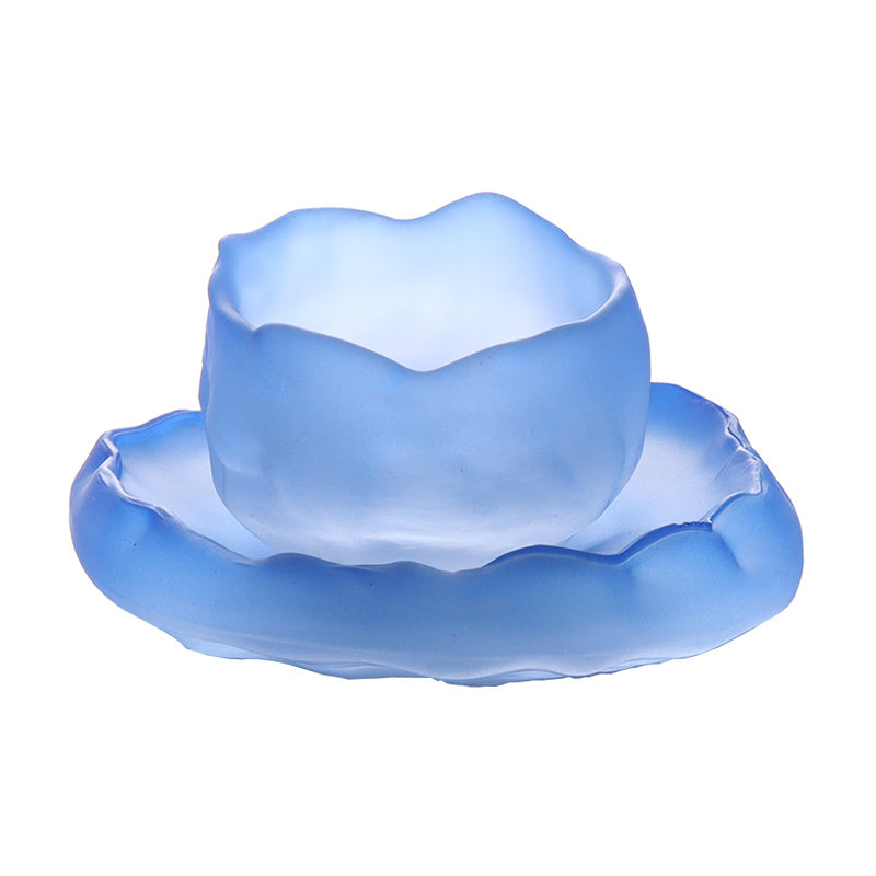 Glass Tea Cup Zen Personal Tea Set High-end Crystal Tea Cup