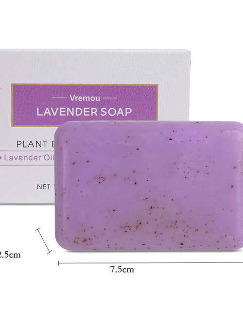Load image into Gallery viewer, Ginger Kojic Acid Soap Lavender Milk Wood

