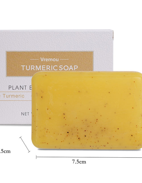 Load image into Gallery viewer, Ginger Kojic Acid Soap Lavender Milk Wood
