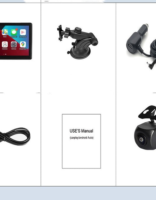 Load image into Gallery viewer, Portable IPS Car Smart Screen Wireless Projection Screen Carplay Android AUTO
