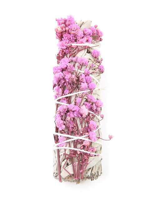 Load image into Gallery viewer, White Sage And Red Rose Petal Colorful Aromatherapy
