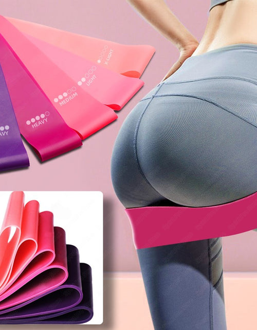 Load image into Gallery viewer, Resistance Bands Sealing Elastic Booty Sport Bodybuilding Rubber Band For Fitness Gym Leagues Equipment Sports Mini Yoga
