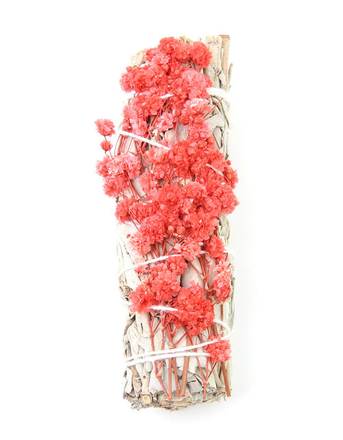 Load image into Gallery viewer, White Sage And Red Rose Petal Colorful Aromatherapy
