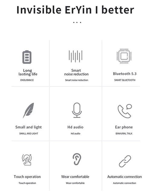 Load image into Gallery viewer, Mini Wireless Earbuds - Earbud Headphones With Digital Display Bluetooth Earbuds TWS 5.3 Wireless Headphones Earphone Waterproof For All Phones
