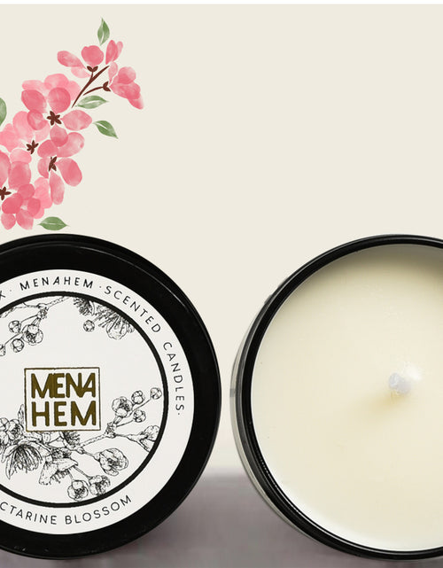 Load image into Gallery viewer, Black Tin Cans Aromatic Candles Smokeless
