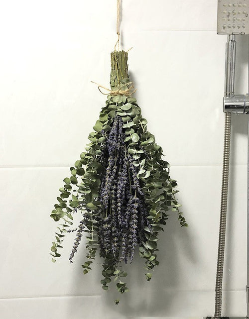 Load image into Gallery viewer, Bath Home Decor Natural Dried Flowers Lavender Immortal Eucalyptus Leaves
