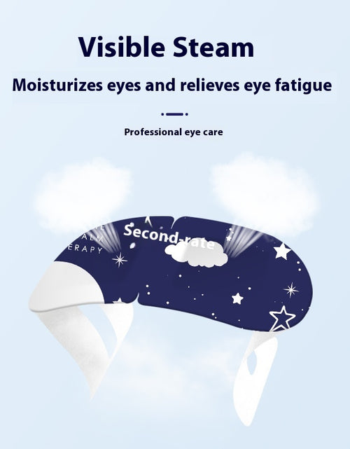 Load image into Gallery viewer, Healthy Lavender Steam Eyeshade Sleep Hot Compress Shading And Ventilation
