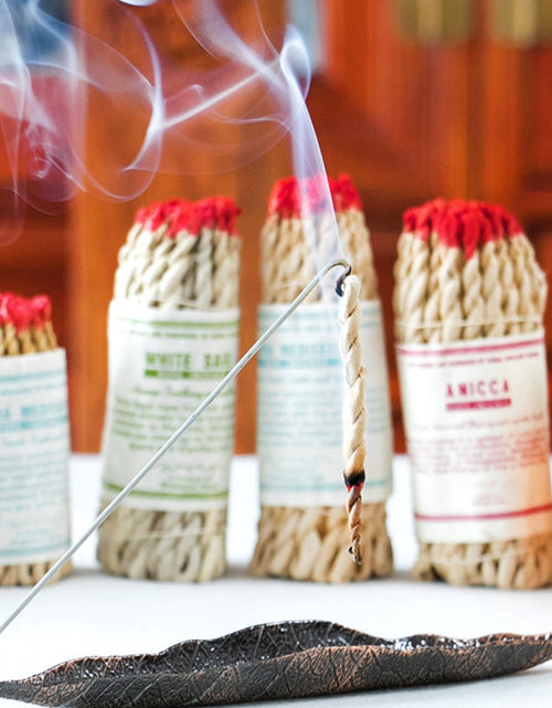 Load image into Gallery viewer, Handmade Rope Scented Sage Plant Spice Meditation
