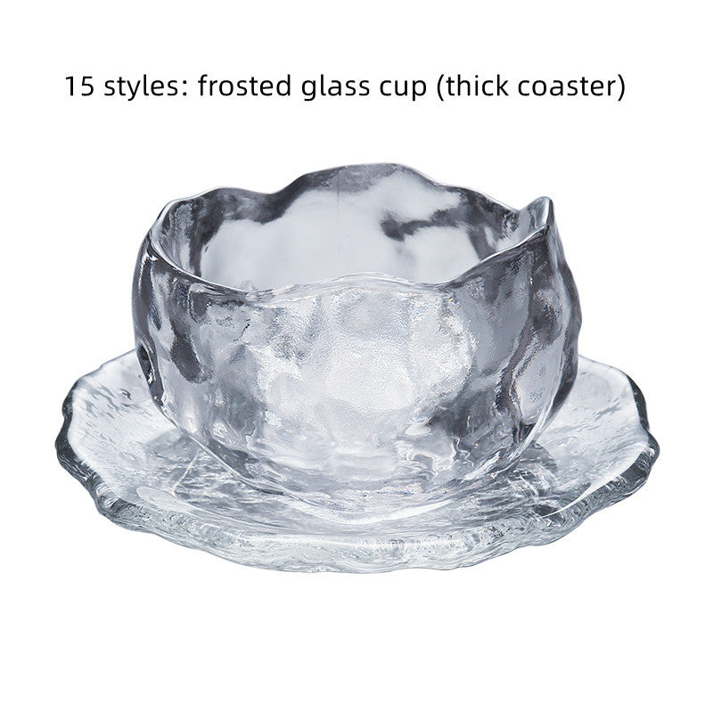 Glass Tea Cup Zen Personal Tea Set High-end Crystal Tea Cup