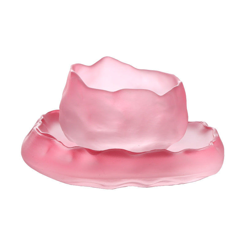 Glass Tea Cup Zen Personal Tea Set High-end Crystal Tea Cup