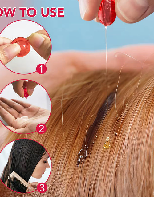 Load image into Gallery viewer, Hair Treatment Serum - No Rinse With Argan Macadamia Avocado Oils - Vitamins A C E Pro B5 - Conditioner For Women &amp; Men
