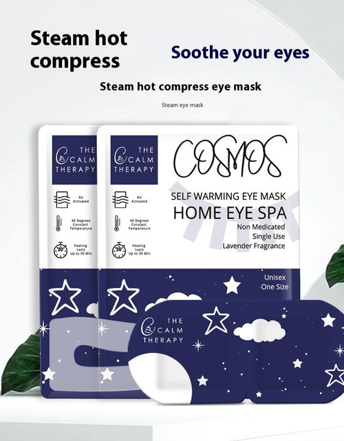 Load image into Gallery viewer, Healthy Lavender Steam Eyeshade Sleep Hot Compress Shading And Ventilation
