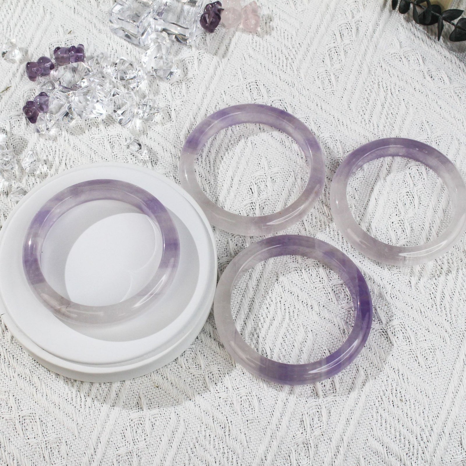 Natural Lavender Amethyst Bracelet Urugua Dreamy Simple Pick