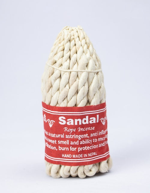 Load image into Gallery viewer, Handmade Rope Scented Sage Plant Spice Meditation
