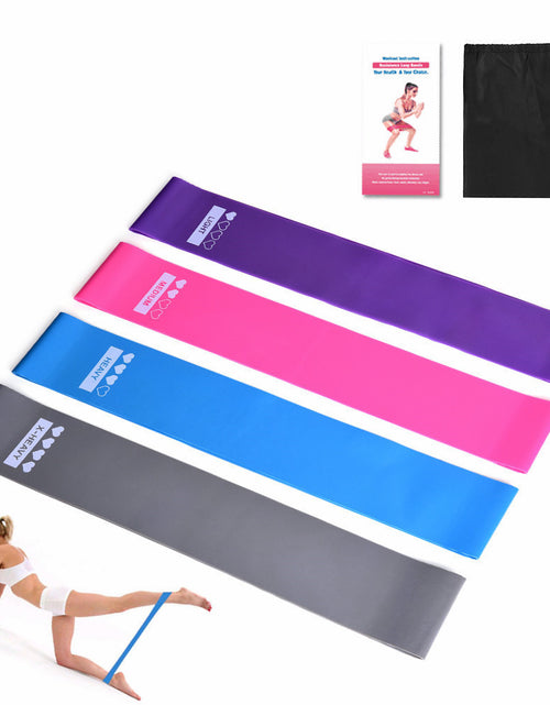Load image into Gallery viewer, Resistance Bands Sealing Elastic Booty Sport Bodybuilding Rubber Band For Fitness Gym Leagues Equipment Sports Mini Yoga
