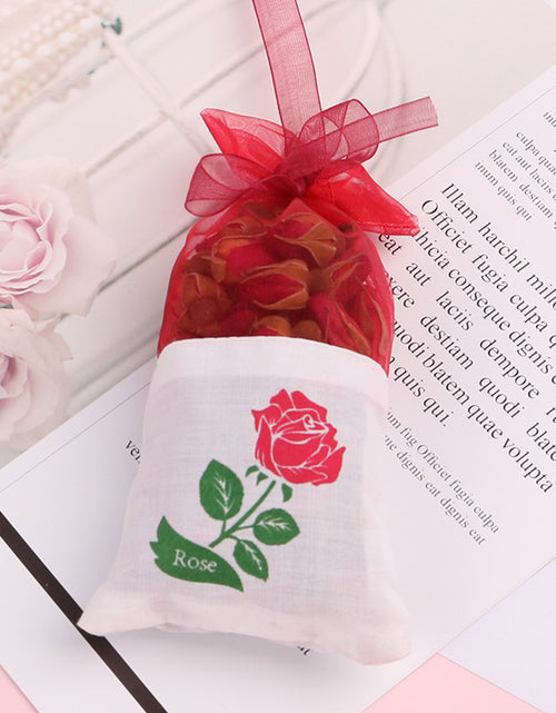 Load image into Gallery viewer, Lavender Rose Bag Car Wardrobe Sachet
