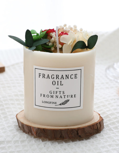 Load image into Gallery viewer, Dried Flowers Decor Romantic Candles
