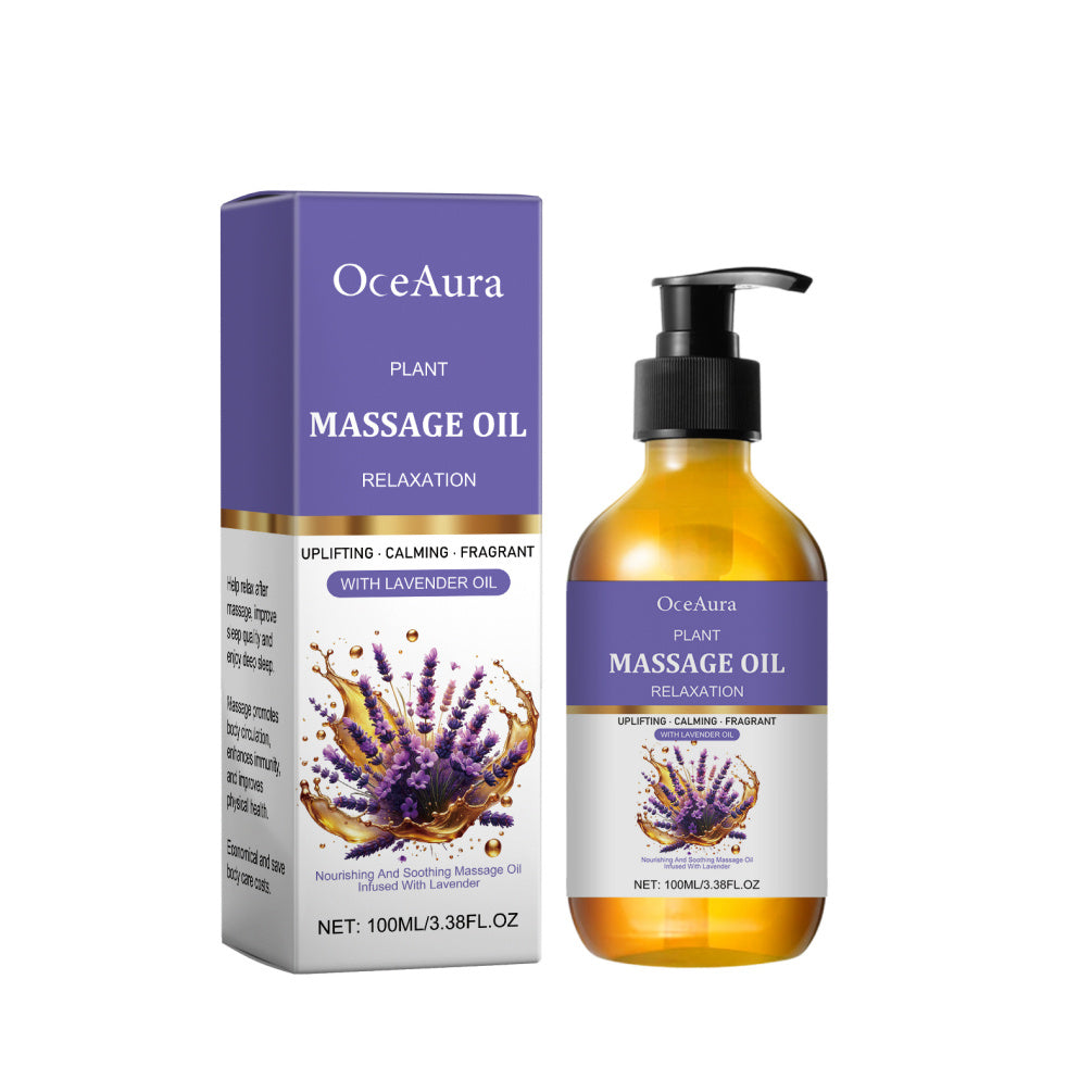 Lavender Oil Soothes Muscle Fatigue