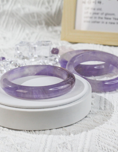 Load image into Gallery viewer, Natural Lavender Amethyst Bracelet Urugua Dreamy Simple Pick

