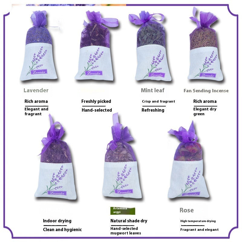 Lavender Sachet Wardrobe Car Deodorant