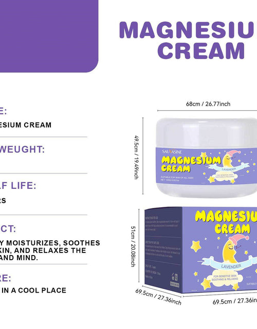 Load image into Gallery viewer, Children&#39;s Magnesium Cream Lavender 100g
