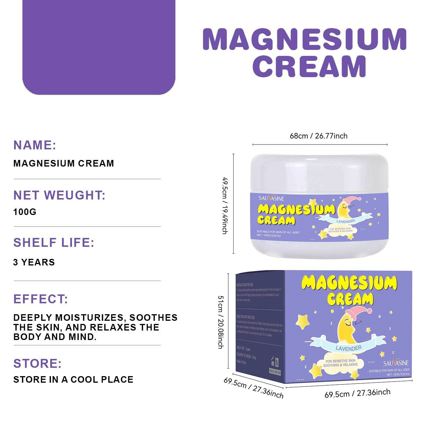 Children's Magnesium Cream Lavender 100g