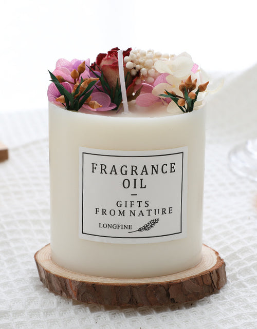 Load image into Gallery viewer, Dried Flowers Decor Romantic Candles
